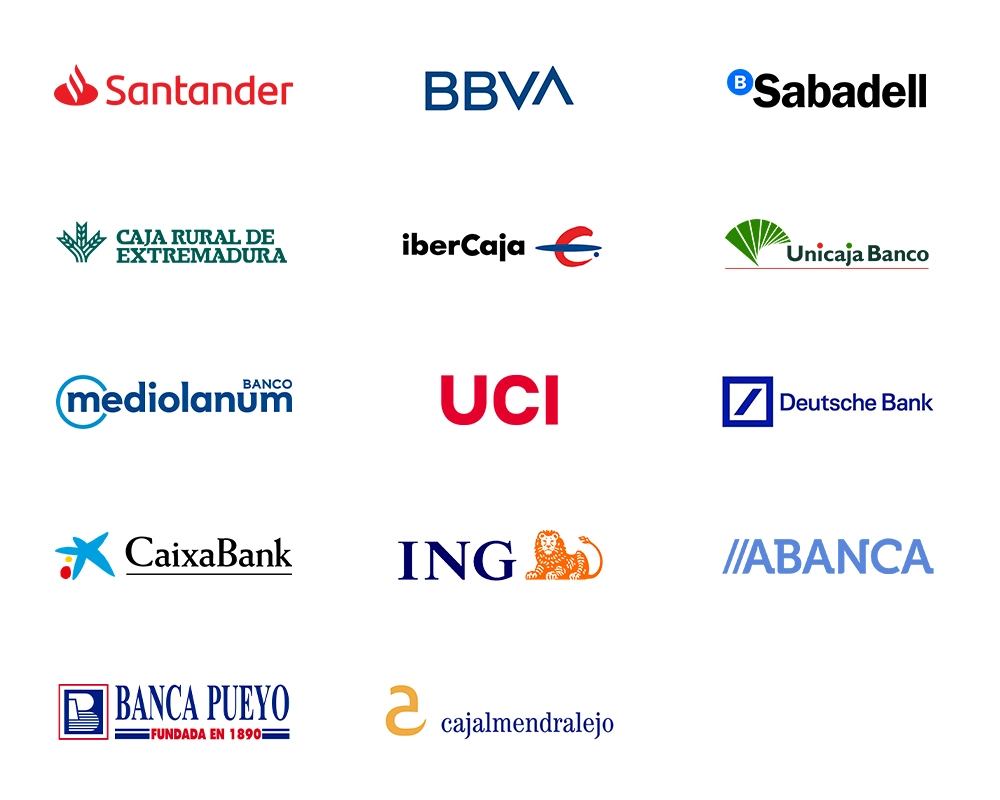 Logos bancos financiación